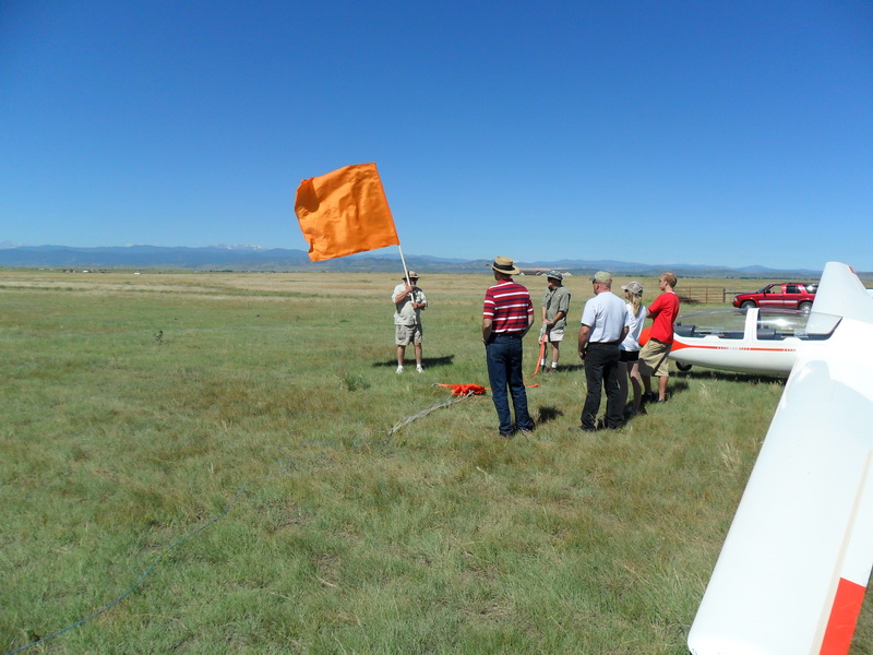 Frank W briefing flag use - July 2010
